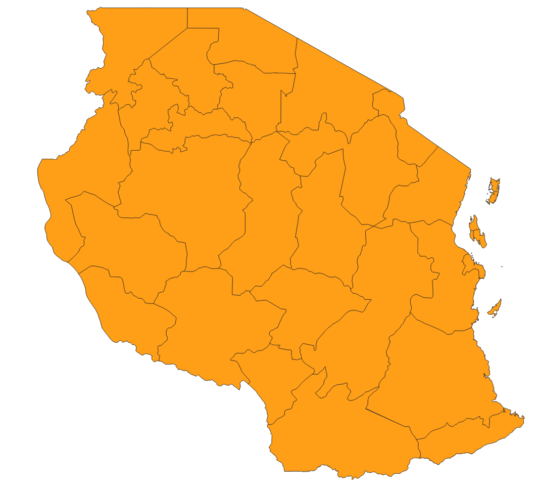 administrative areas inspected in QGIS